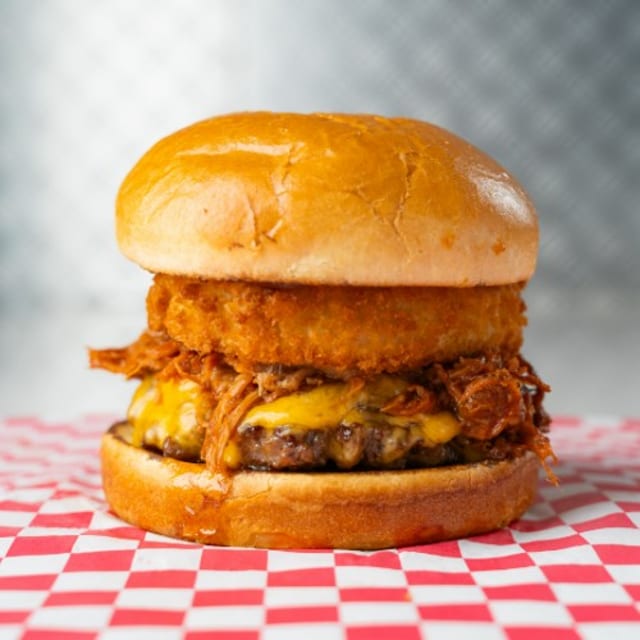BBQ Pork Burger.