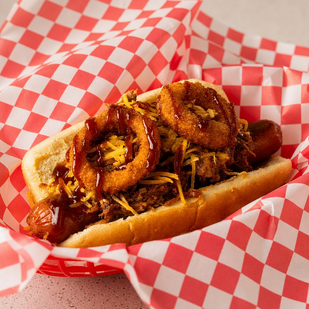 BBQ Pork Dog Combo.