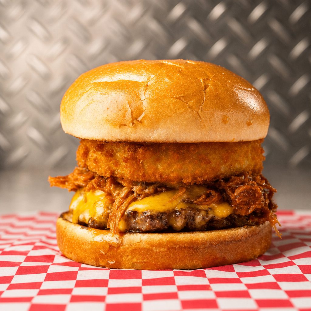 BBQ Pork Burger.